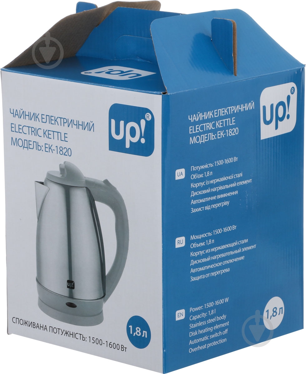 Электрочайник UP! (Underprice) EK-1820 - фото 6 Электрочайник UP! (Underprice) EK-1820 - фото 6
