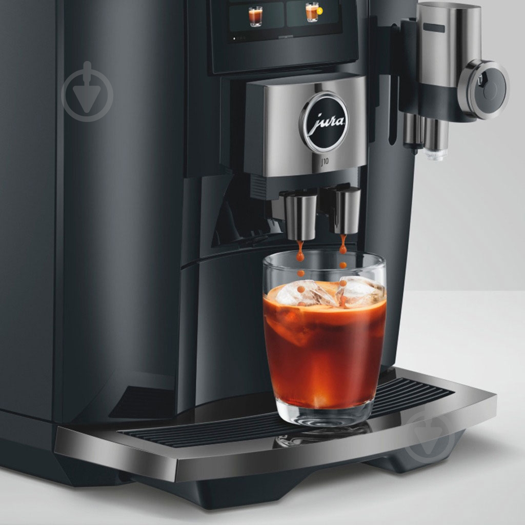 Кофемашина Jura J10 Piano Black EA (15562) - фото 8 Кофемашина Jura J10 Piano Black EA (15562) - фото 8