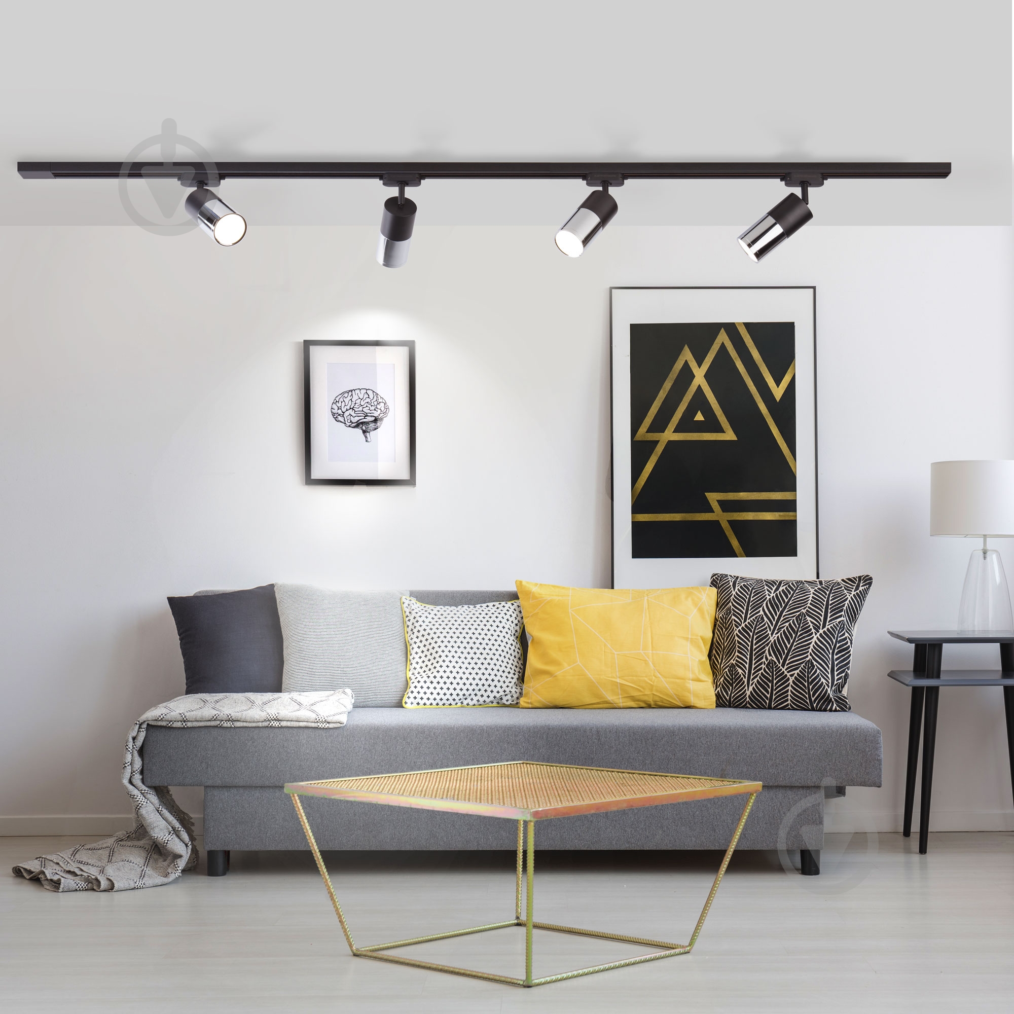 Трековый прожектор Strotskis Avantag LED 6 Вт 4200 К хром/черный LTB27 - фото 11 Трековый прожектор Strotskis Avantag LED 6 Вт 4200 К хром/черный LTB27 - фото 11