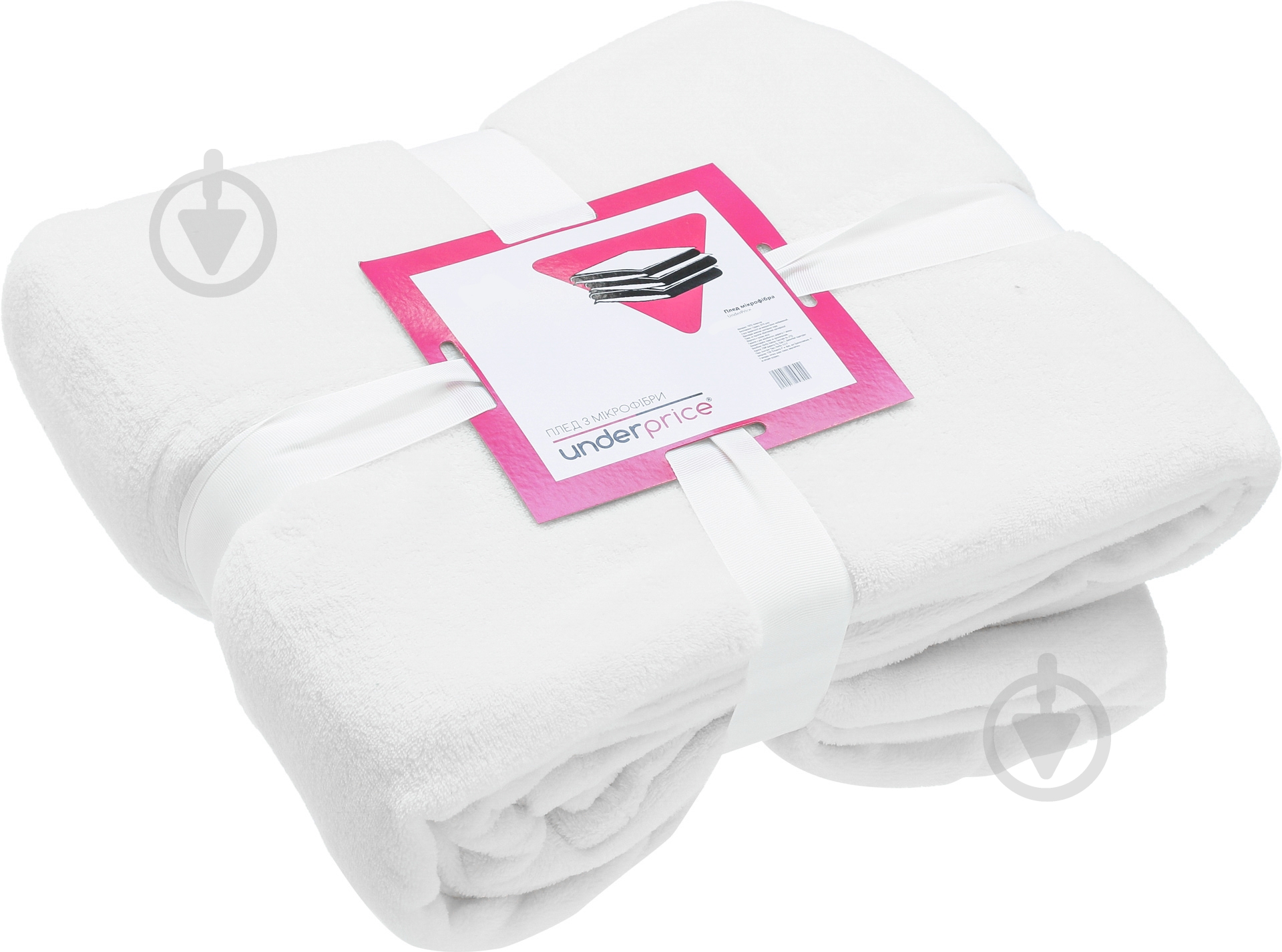 Плед 160x200 см светло-серый UP! (Underprice) - фото 2