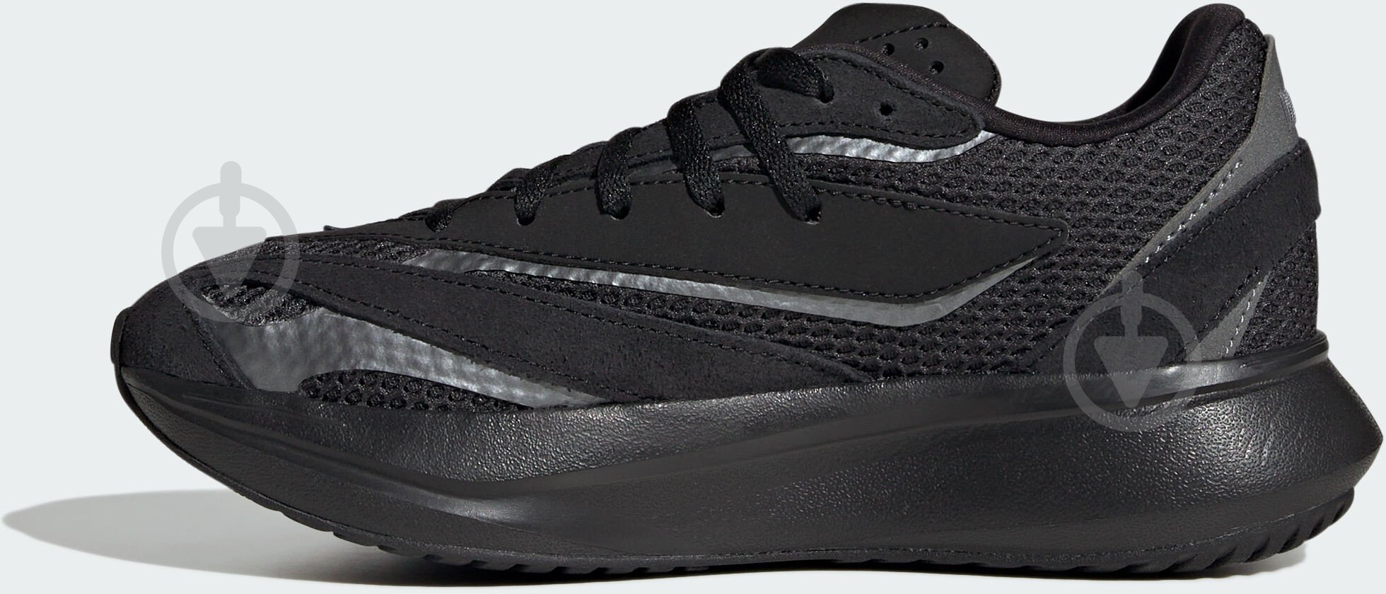 Кросівки дитячі демісезонні Adidas LIGHTSTRIDE J JQ4757 р.37 1/3 чорні - фото 2 Кросівки дитячі демісезонні Adidas LIGHTSTRIDE J JQ4757 р.37 1/3 чорні - фото 2