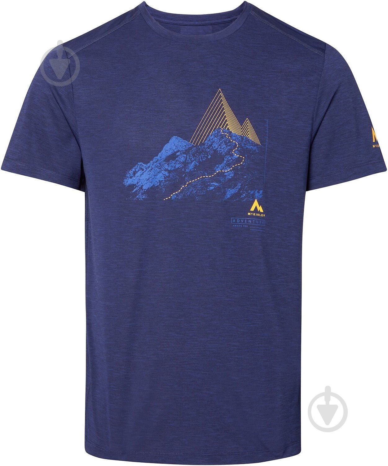 Футболка McKinley Lele 421814-518 р.S темно-синий - фото 3