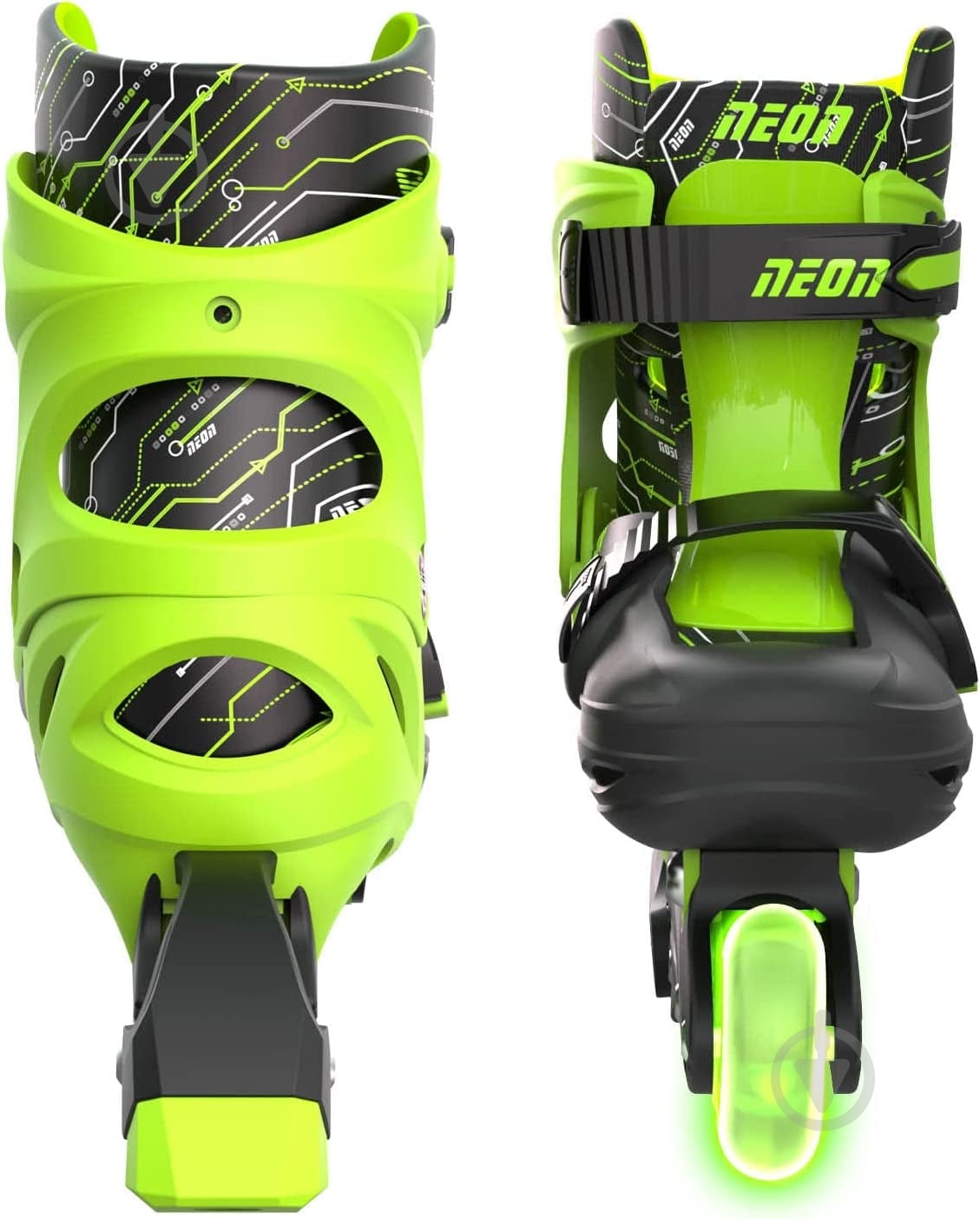 Роликовые коньки Neon NT07G4 р. 30-33 green - фото 3