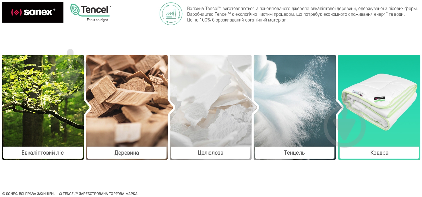 Одеяло с тенцелем легкое Антибактериальное 155x215 см Sonex - фото 8 Одеяло с тенцелем легкое Антибактериальное 155x215 см Sonex - фото 8
