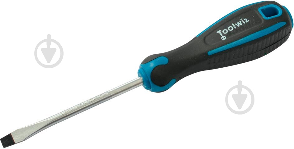 Викрутка TOOLWIZ TZ-S44-100-SL 6 мм×100 мм 5845 - фото 1 Викрутка TOOLWIZ TZ-S44-100-SL 6 мм×100 мм 5845 - фото 1