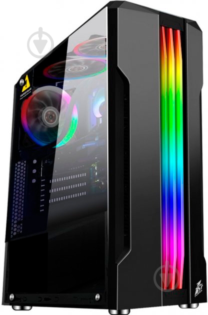 Корпус 1stPlayer R3-A-3R1 Color LED Black - фото 3