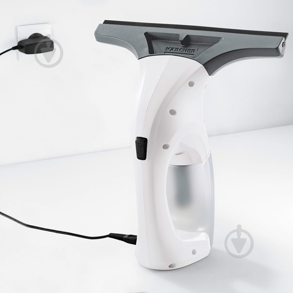 Пылесос оконный Karcher WV 1 Plus (1.633-022.0) white/silver - фото 2 Пылесос оконный Karcher WV 1 Plus (1.633-022.0) white/silver - фото 2