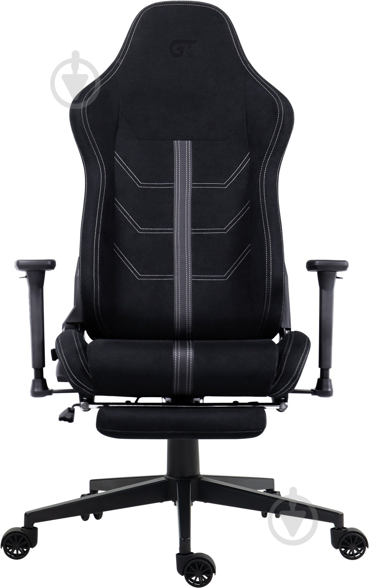 Кресло игровое GT Racer X-2309 черный - фото 3