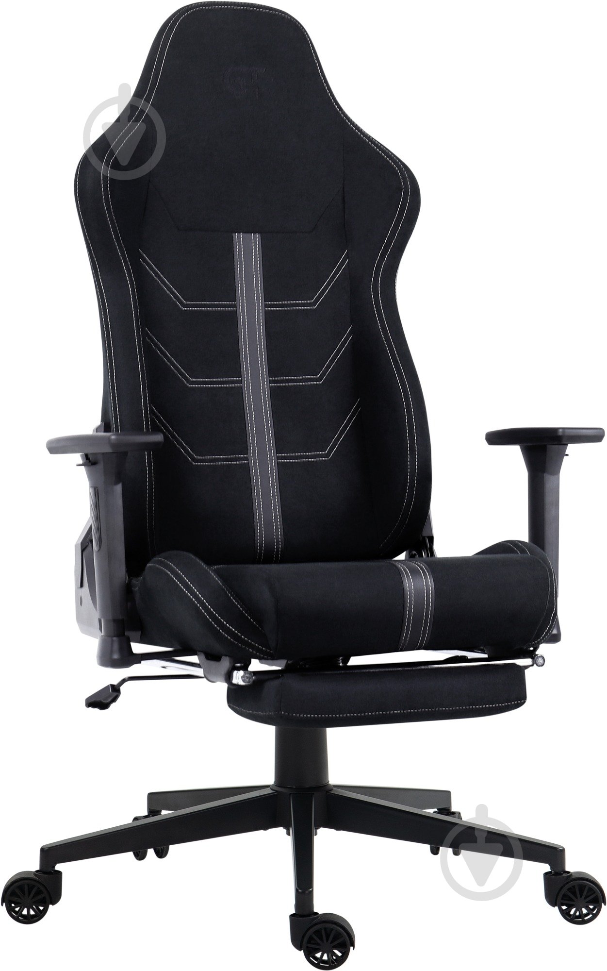 Кресло игровое GT Racer X-2309 черный - фото 4