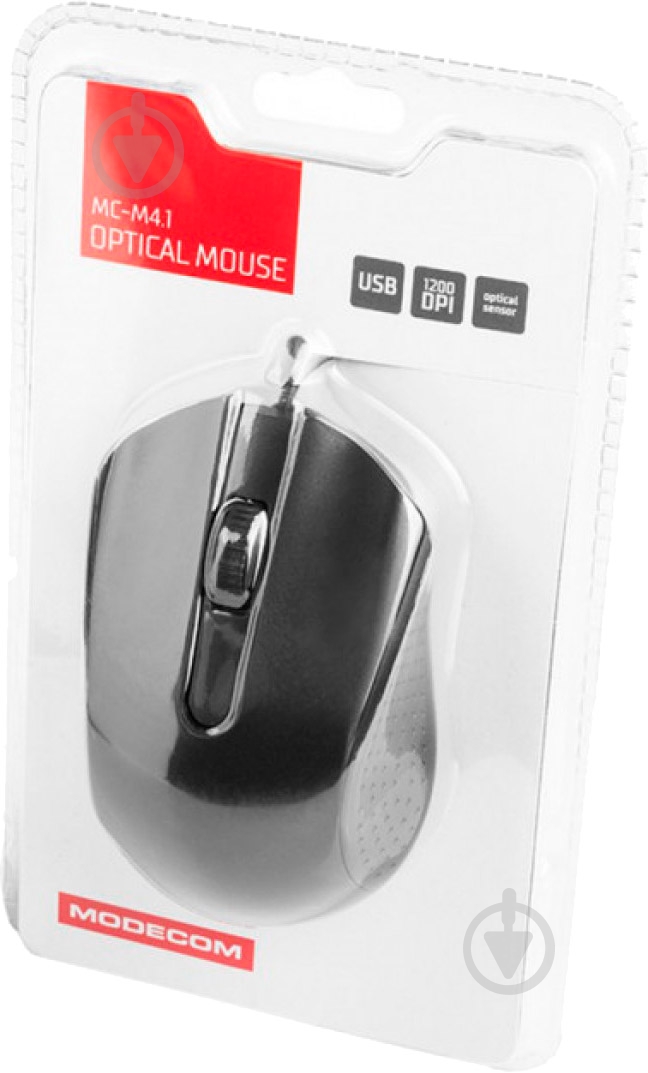 Миша Modecom MC-M4.1 black - фото 4