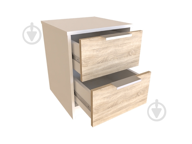 Комод DC Erin 1 400x500x400 мм нимфея альба/дуб сонома - фото 4