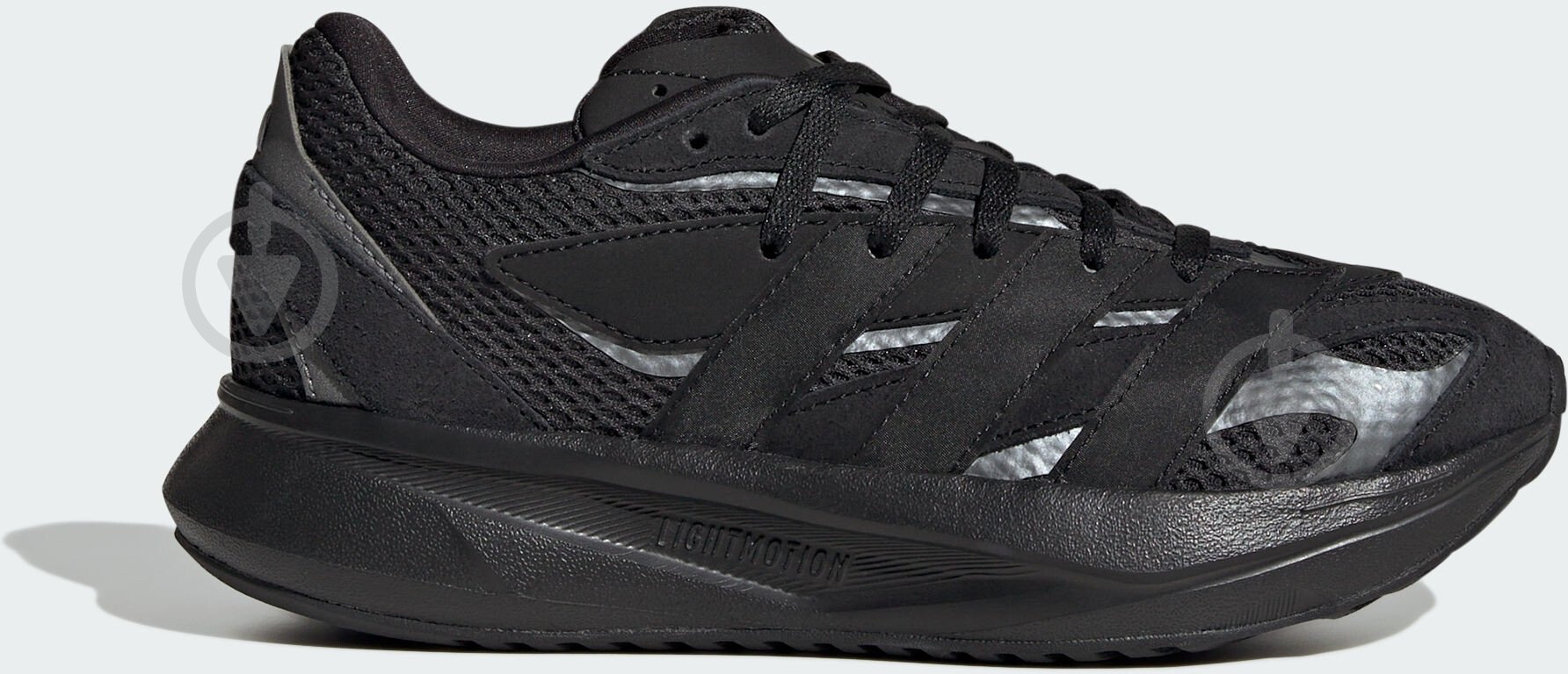 Кросівки дитячі демісезонні Adidas LIGHTSTRIDE J JQ4757 р.38 2/3 чорні - фото 1 Кросівки дитячі демісезонні Adidas LIGHTSTRIDE J JQ4757 р.38 2/3 чорні - фото 1