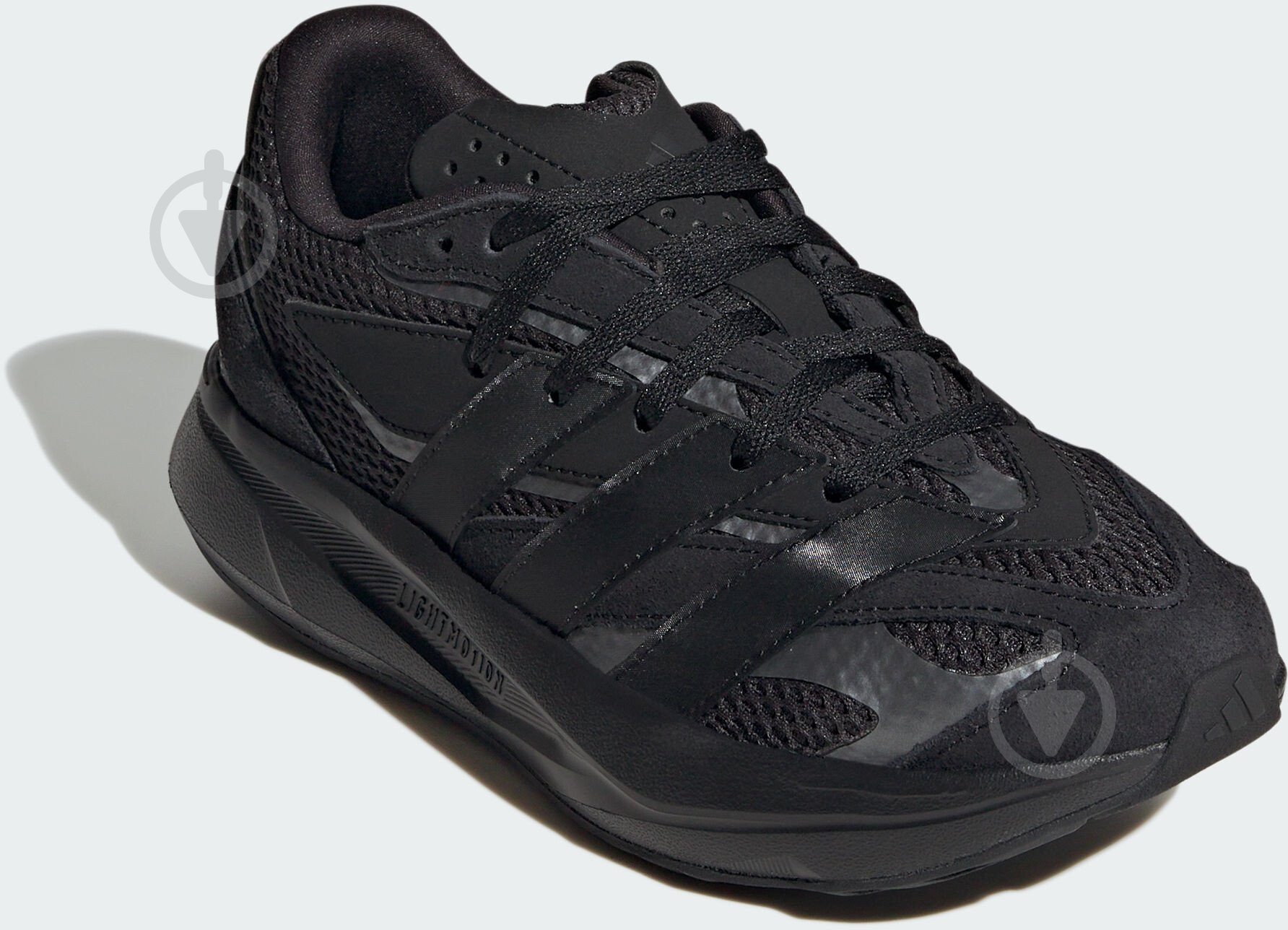 Кросівки дитячі демісезонні Adidas LIGHTSTRIDE J JQ4757 р.38 2/3 чорні - фото 3 Кросівки дитячі демісезонні Adidas LIGHTSTRIDE J JQ4757 р.38 2/3 чорні - фото 3