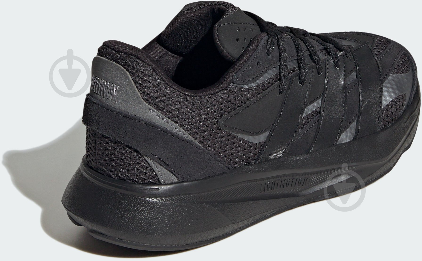 Кросівки дитячі демісезонні Adidas LIGHTSTRIDE J JQ4757 р.38 2/3 чорні - фото 4 Кросівки дитячі демісезонні Adidas LIGHTSTRIDE J JQ4757 р.38 2/3 чорні - фото 4