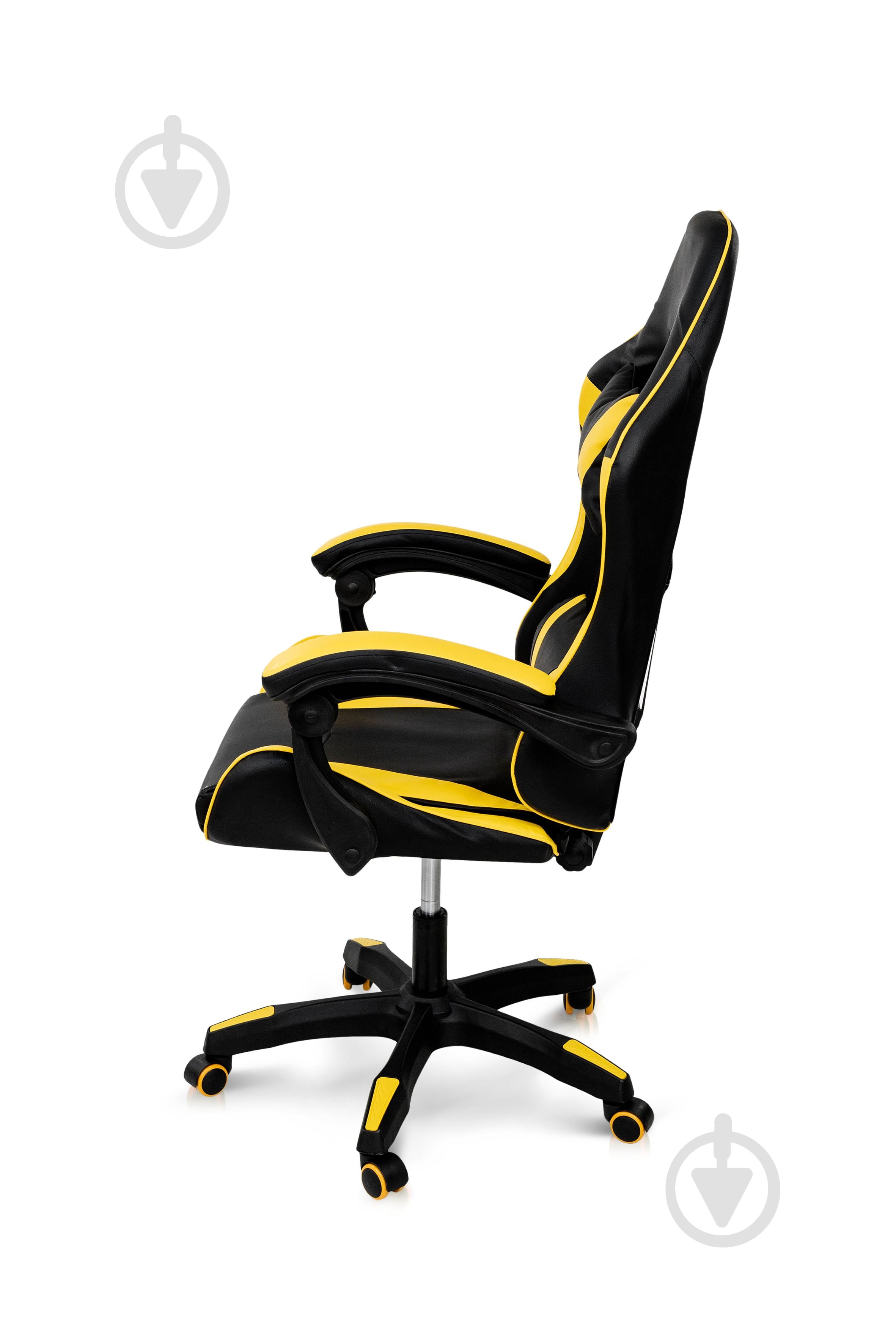 Крісло Мікс Меблі Слім чорний/жовтий - фото 3