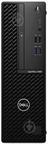 Комп'ютер Dell OptiPlex 3080 SFF (N009O3080SFF) black - фото 1