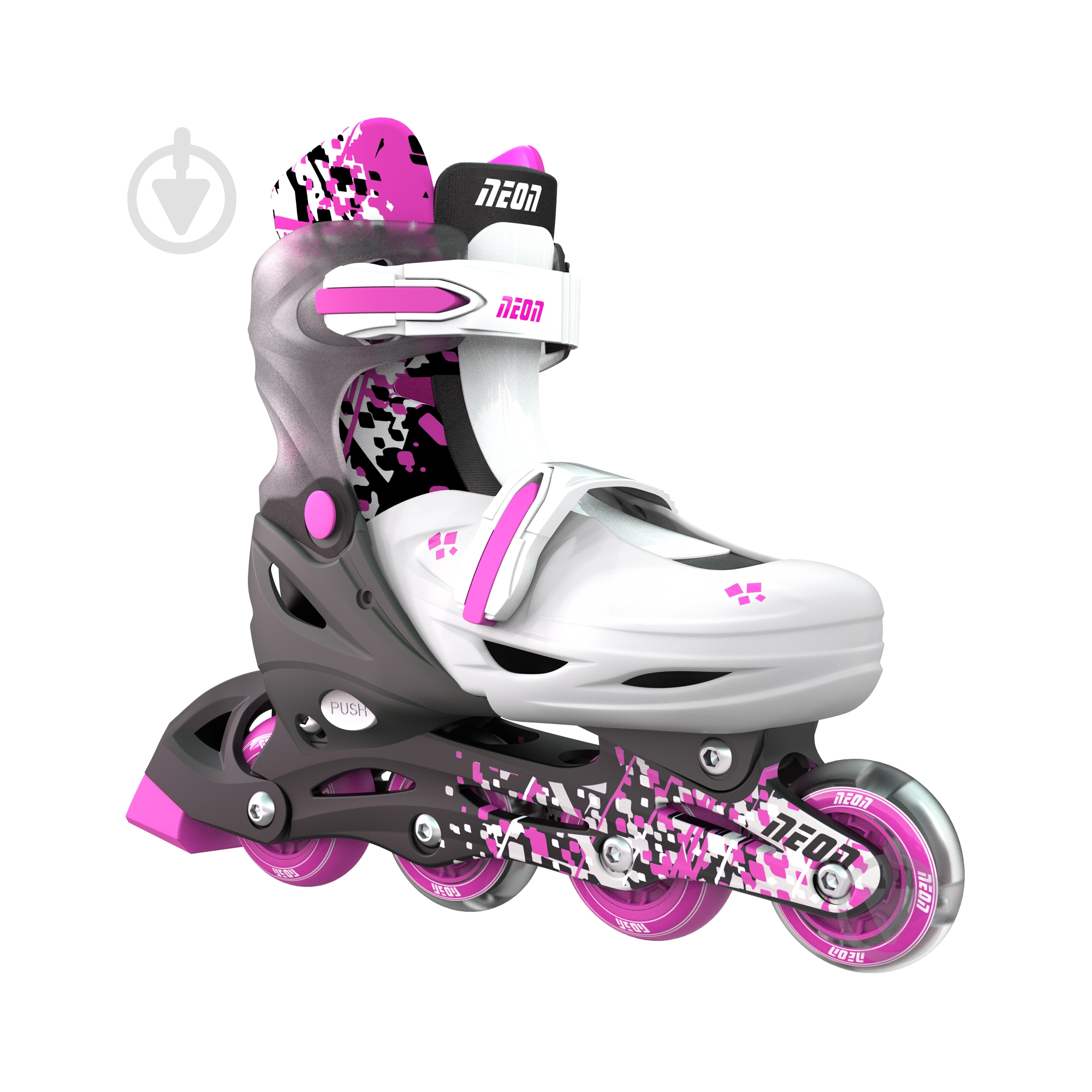 Роликовые коньки Neon NT30P4 р. 30-33 pink - фото 1