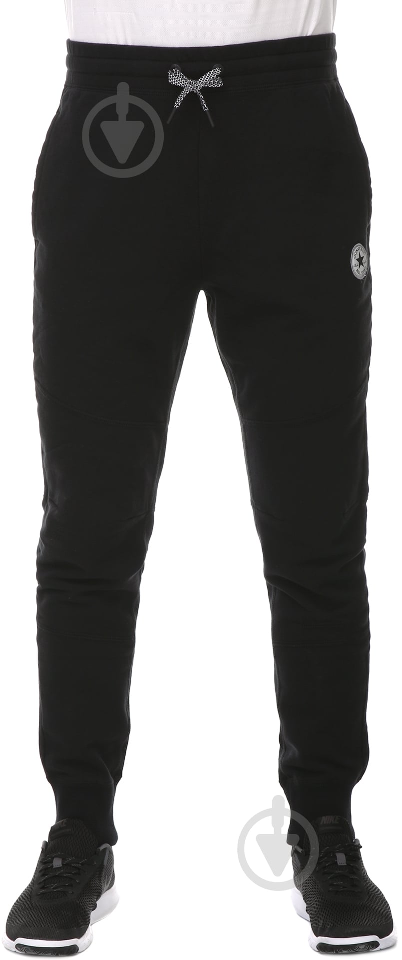 Штани Converse Core FT Reflective Panel Jogger 10003989-001 р. S чорний - фото 1