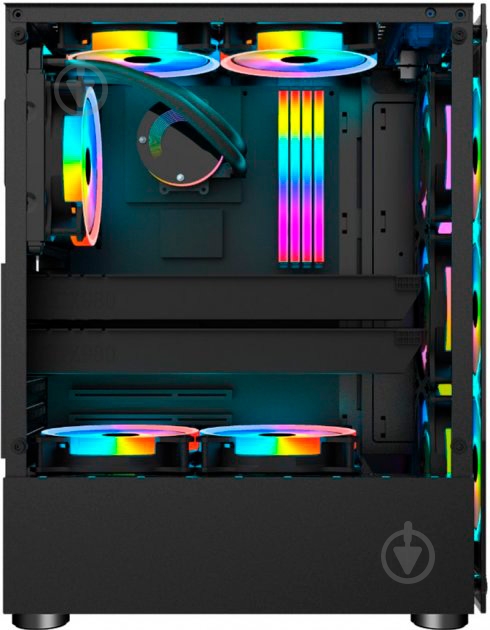 Корпус 1stPlayer V2-A-R1 Color LED - фото 3