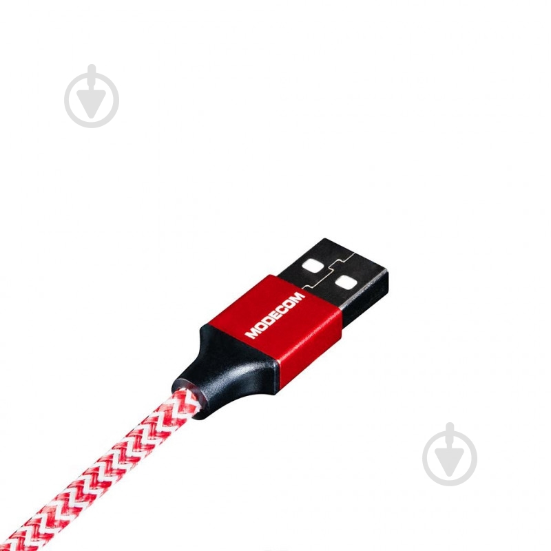 Кабель Modecom Lightning – USB 1 м красный (CAB-MC-SPARK-02) - фото 5