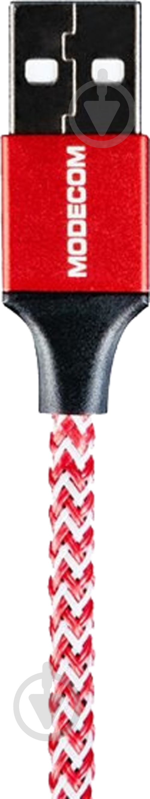 Кабель Modecom Lightning – USB 1 м красный (CAB-MC-SPARK-02) - фото 2