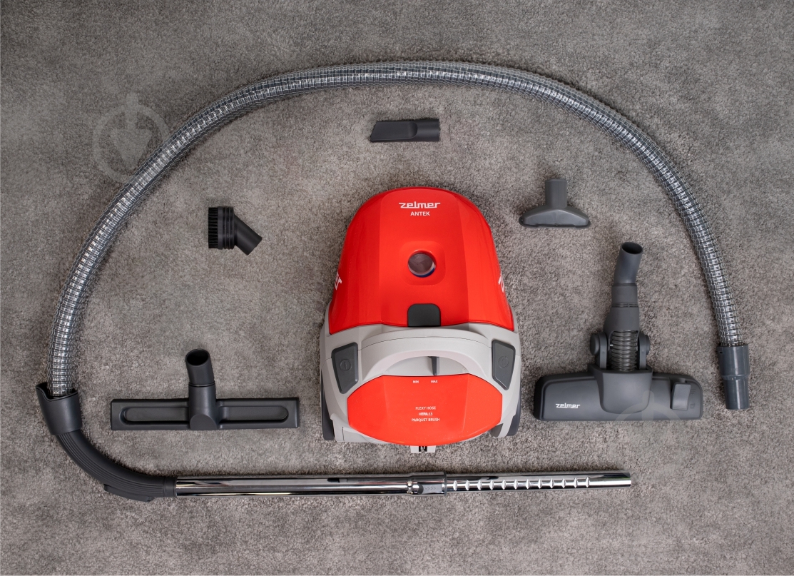 Пылесос Zelmer ZVC3501R red - фото 7