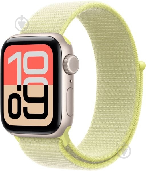 Ремінець Apple 40 мм Sport Loop neon yellow (MFF94ZM/A) - фото 3