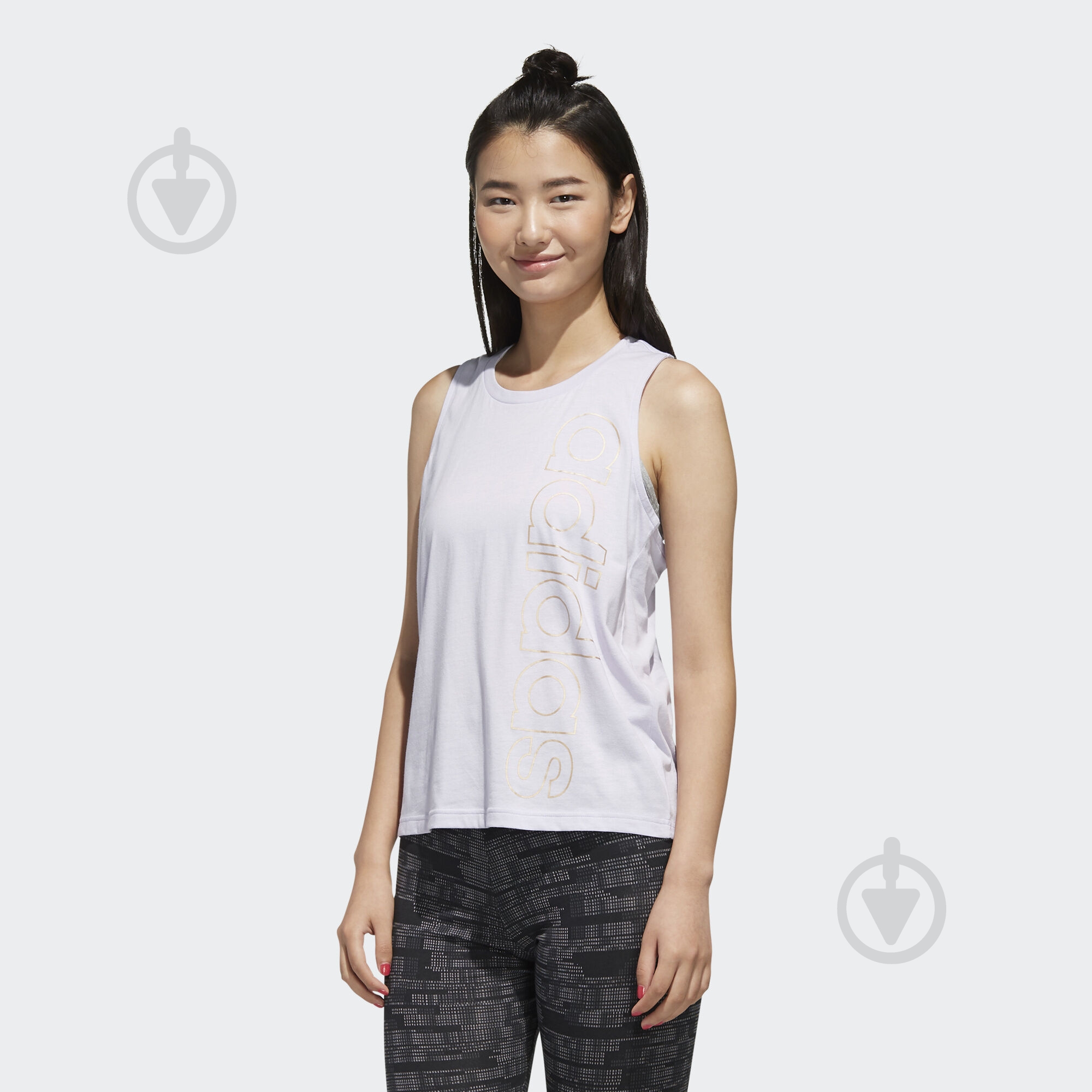 Майка Adidas W E BRANDED TK FL9293 р.S белый - фото 3