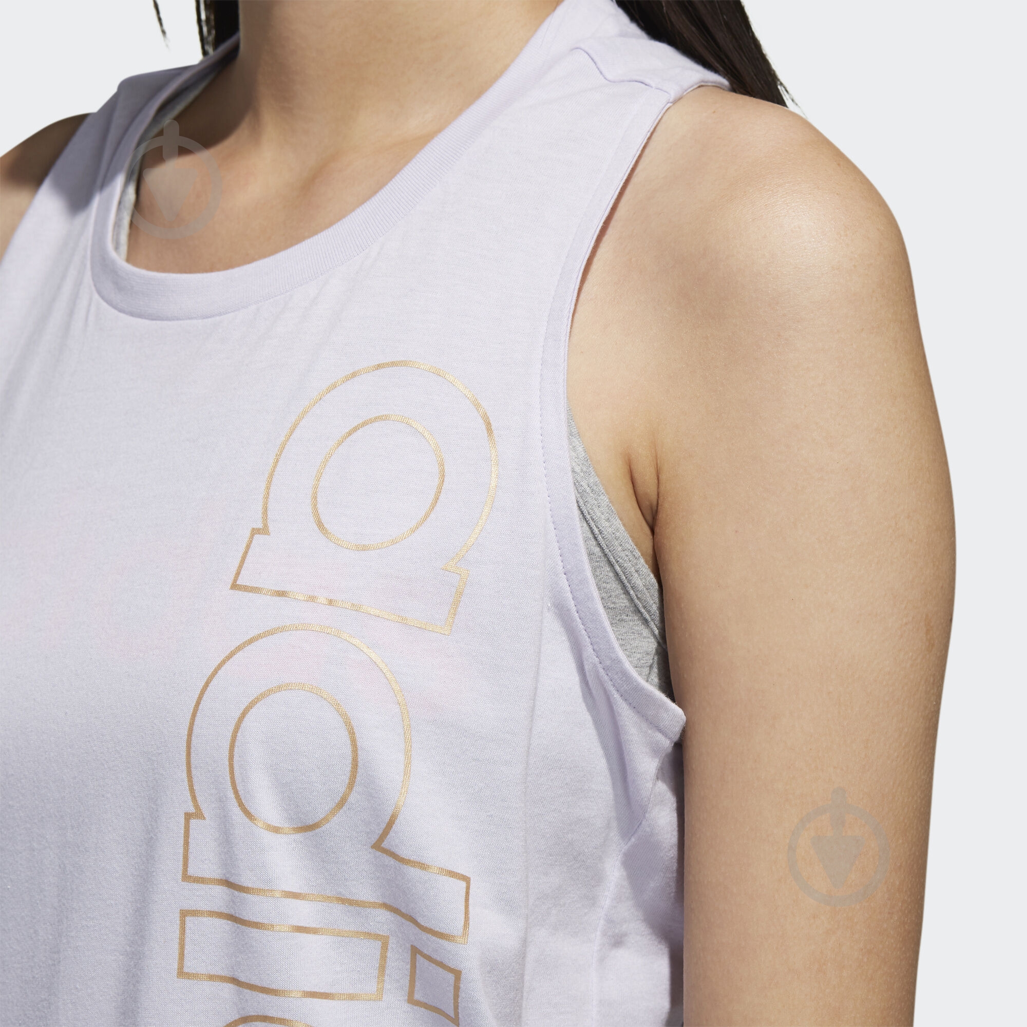 Майка Adidas W E BRANDED TK FL9293 р.S белый - фото 7