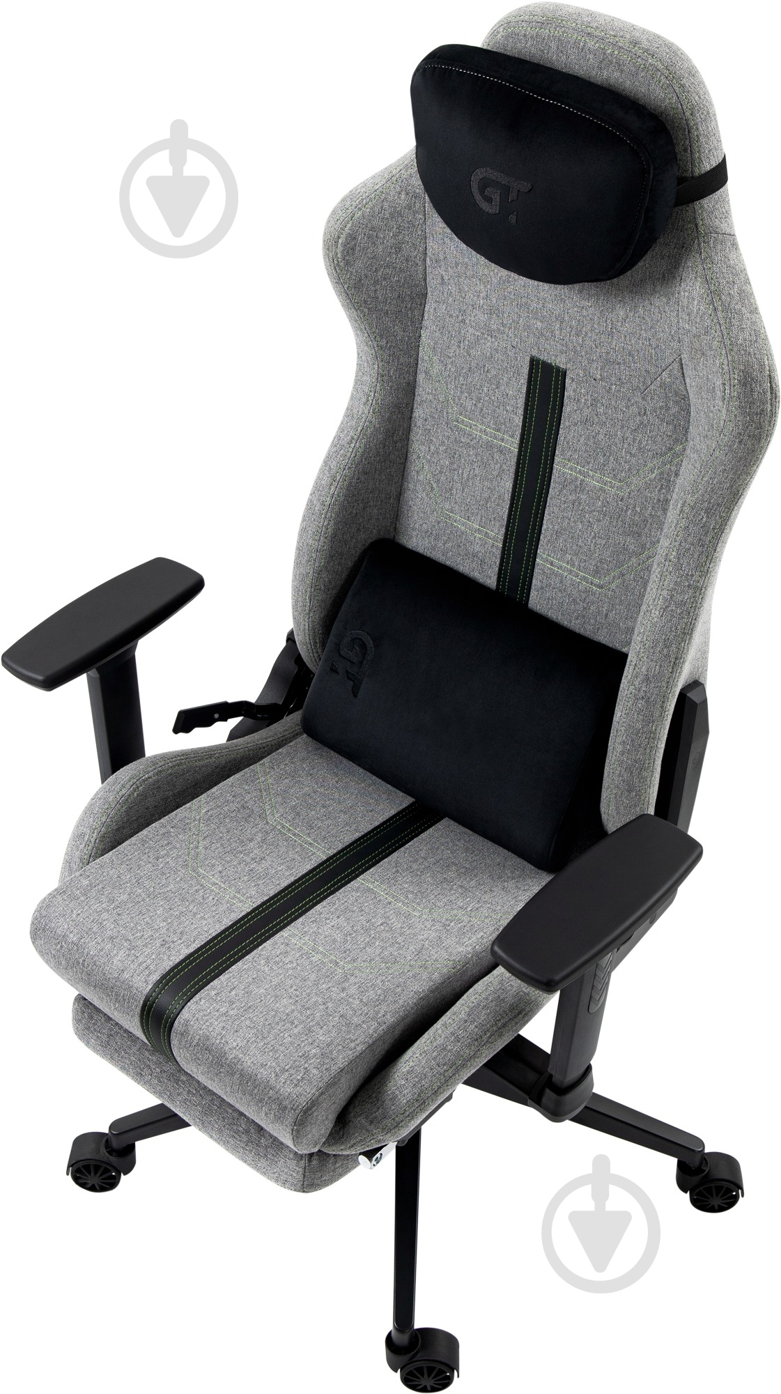 Кресло игровое GT Racer X-2309 серый - фото 7
