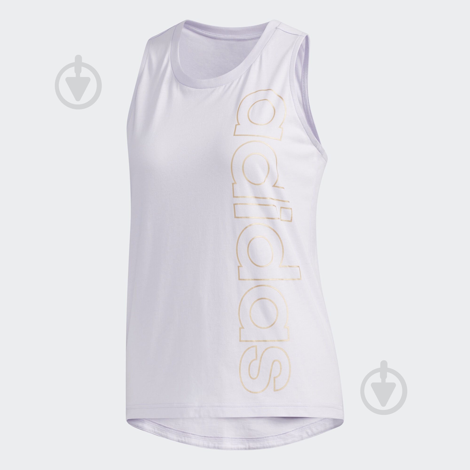 Майка Adidas W E BRANDED TK FL9293 р.XL белый - фото 1