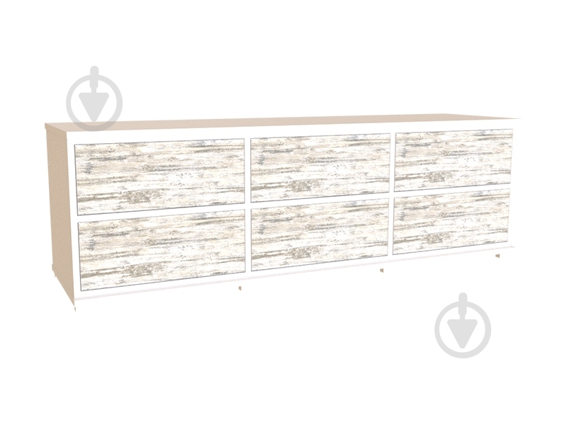 Комод DC Tina аляска/кантри - фото 1