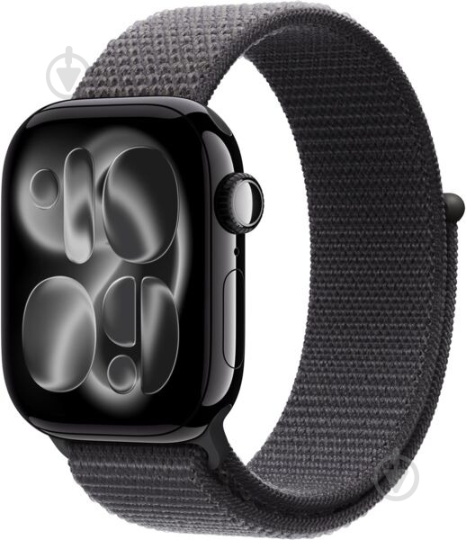 Ремешок Apple 42 мм Sport Loop dark grey (MFFG4ZM/A) - фото 3