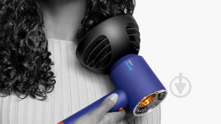Фен Dyson Supersonic Nural Ceramic Vinca Blue/Topaz (515166-01) - фото 9