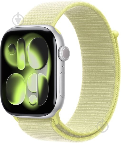 Ремешок Apple 46 мм Sport Loop neon yellow (MFFL4ZM/A) - фото 3