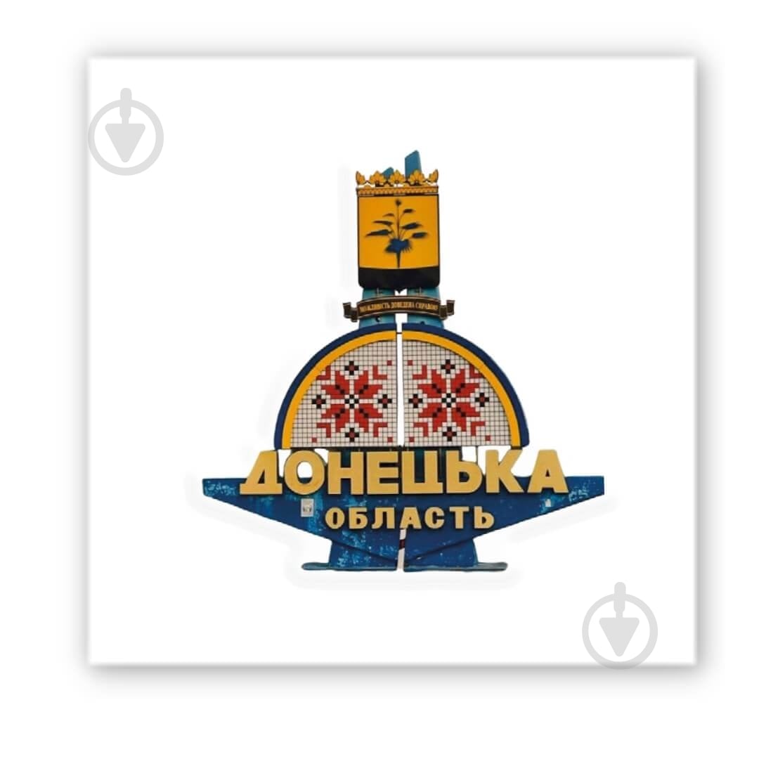 Стікер 3D Tattooshka "Donetsk region" - фото 1