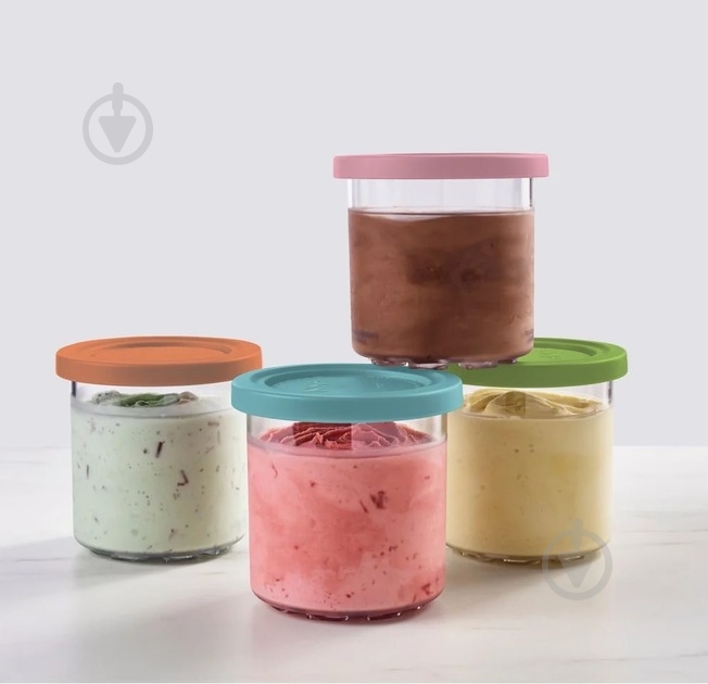 Набор контейнеров NINJA для мороженницы NC300EU - фото 3 Набор контейнеров NINJA для мороженницы NC300EU - фото 3