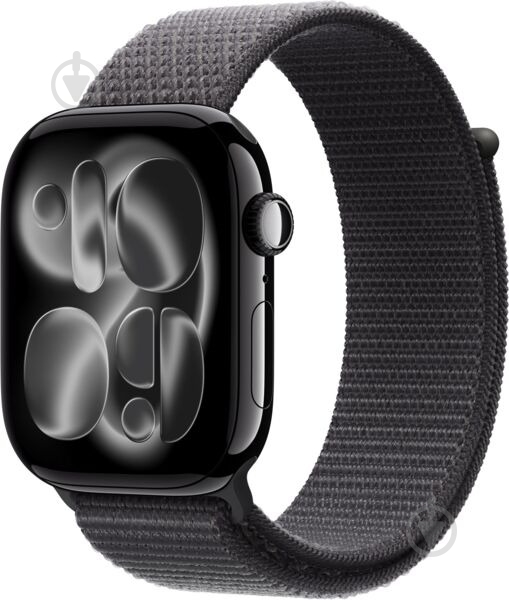 Ремінець Apple 46 мм XL Sport Loop dark grey (MFFN4ZM/A) - фото 3 Ремінець Apple 46 мм XL Sport Loop dark grey (MFFN4ZM/A) - фото 3
