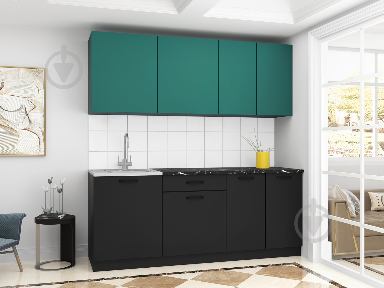 Кухня Kraft МДФ 2 м - фото 1 Кухня Kraft МДФ 2 м - фото 1