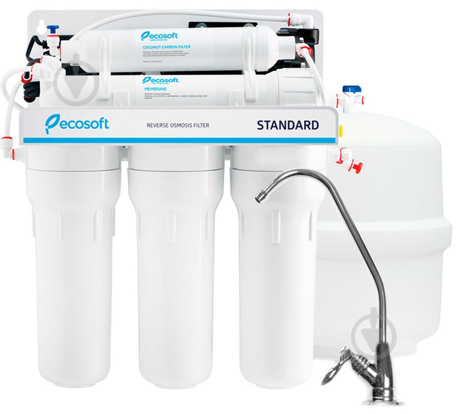 Фільтр Ecosoft зворотного осмосу Standard з помпою - фото 1