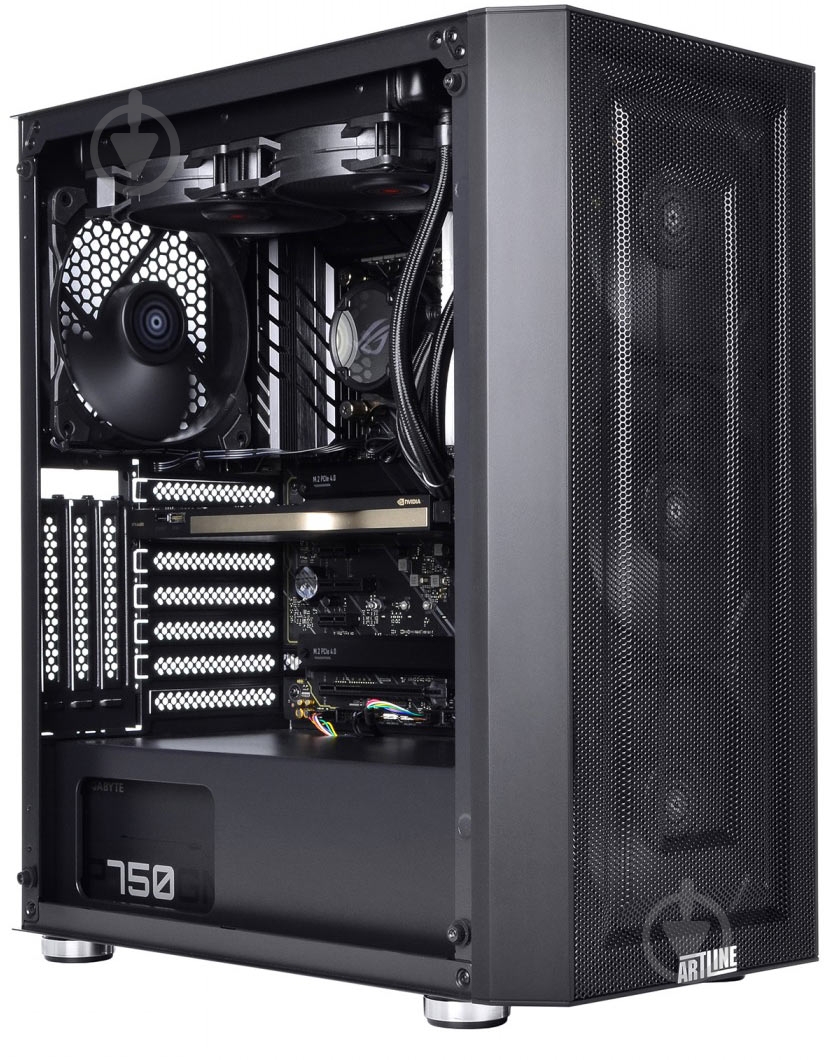 Рабочая станция Artline (W93v20Win) black - фото 5