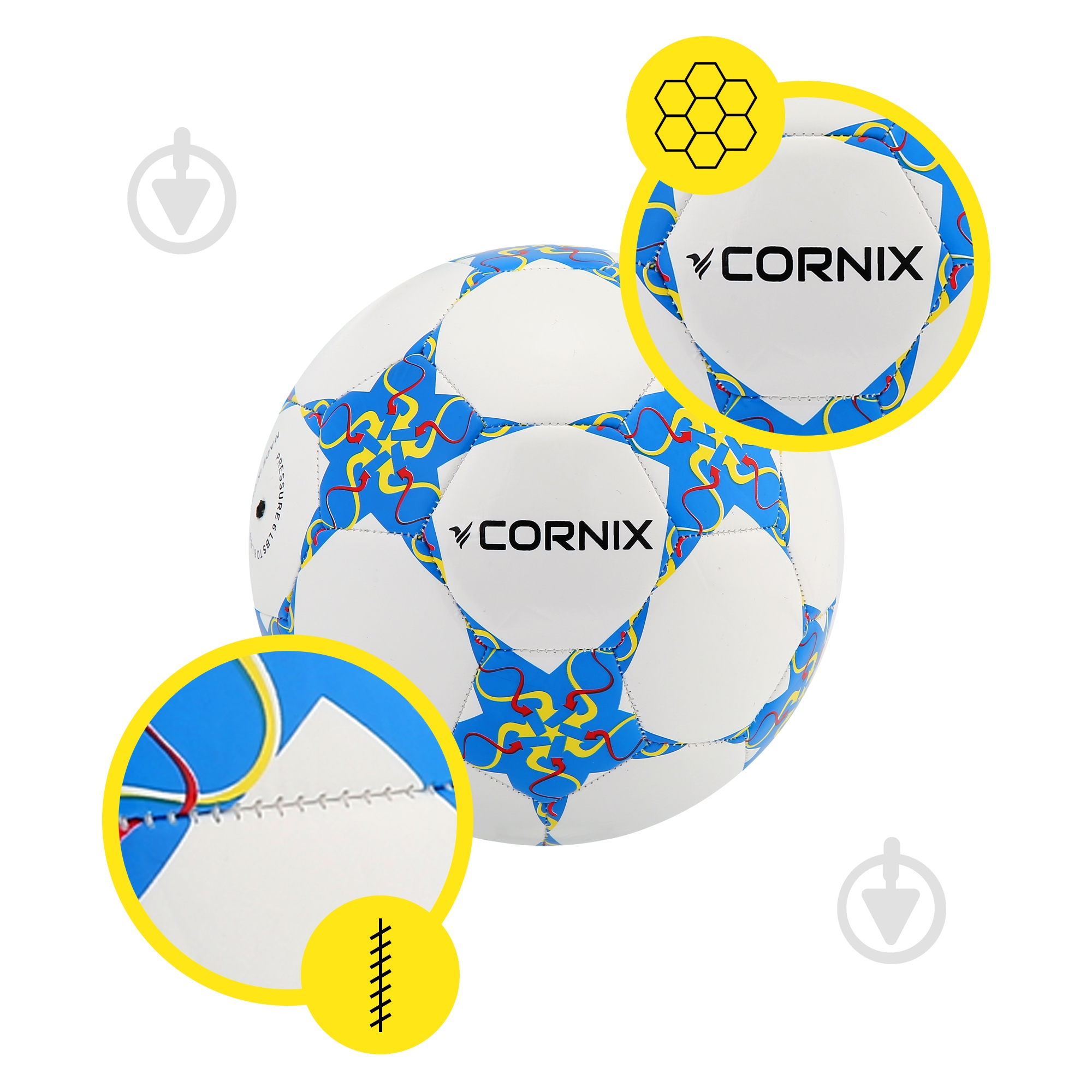 Футбольный мяч Cornix StarKick XR-0372 р.5 - фото 2