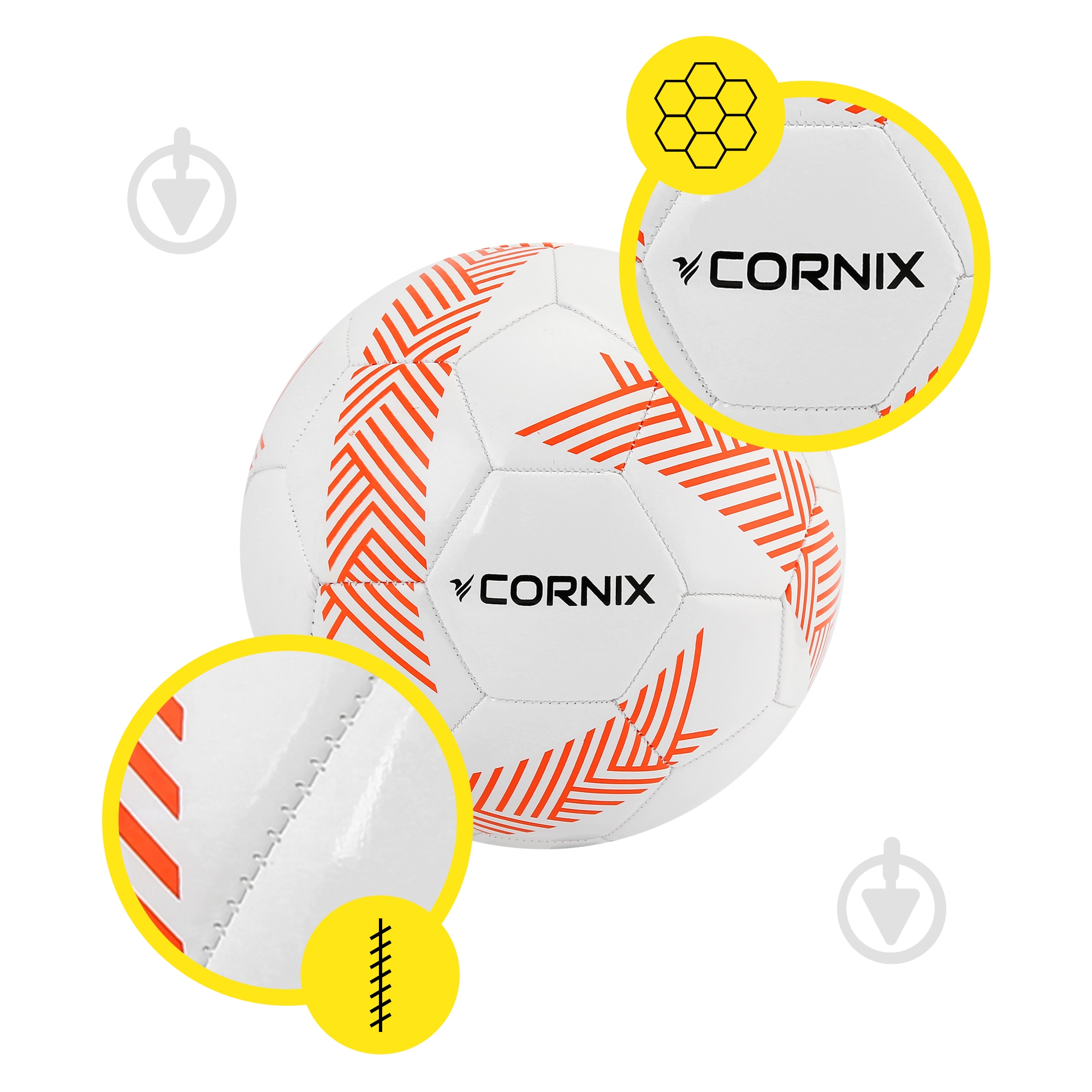 Футбольный мяч Cornix StrikeForce XR-0373 р.5 - фото 2