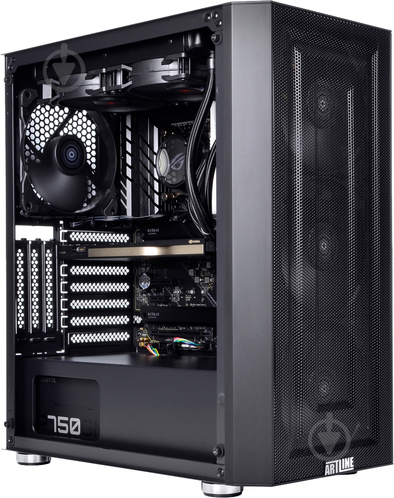 Компьютер персональный Artline WorkStation W96 (W96v17) black - фото 6