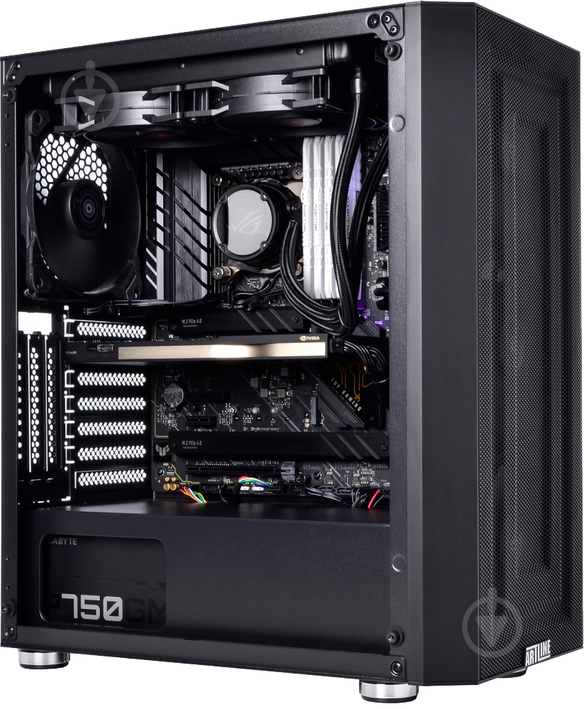 Компьютер персональный Artline WorkStation W96 (W96v17) black - фото 8