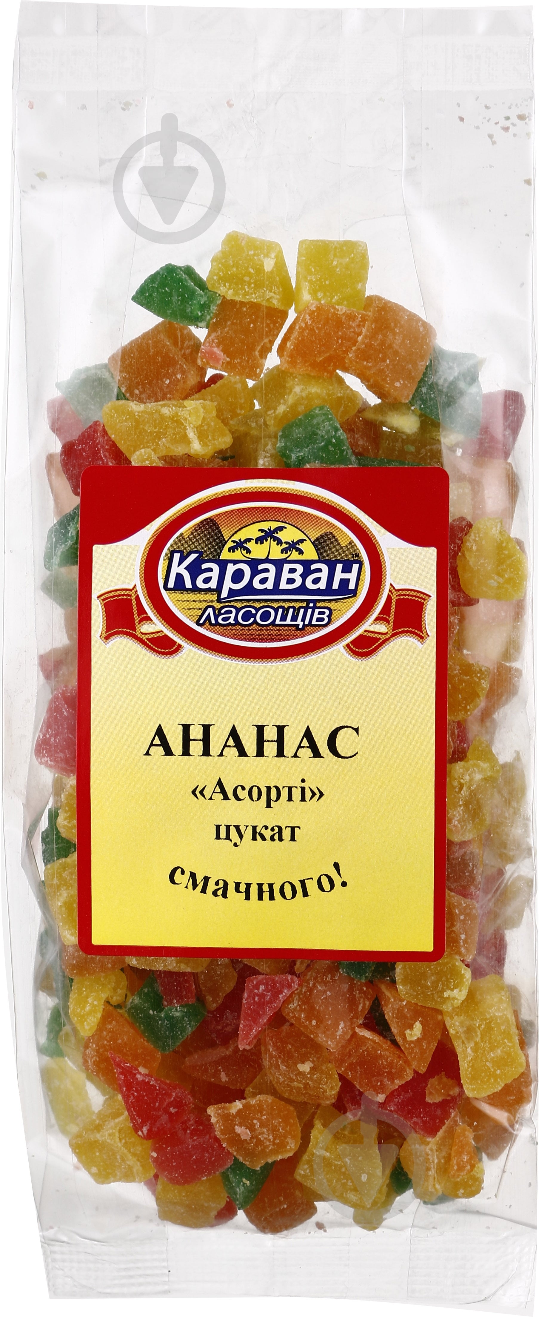 Ананас Караван Ласощів Цукат ассорти 180 г - фото 1