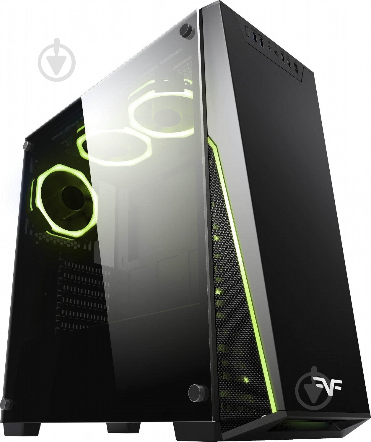 Корпус Frime MarkIII без БЖ (MarkIII-U3-GLS-3RGBF-WP) - фото 3