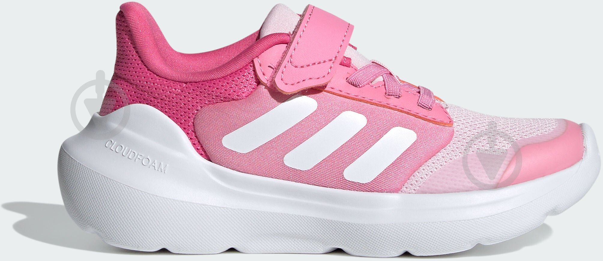 Кросівки для дівчаток демісезонні Adidas Tensaur Run 3.0 EL IE5990 р.32 рожеві - фото 1