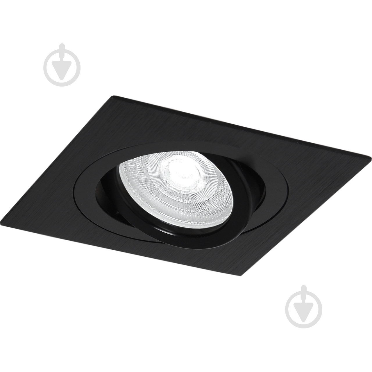 Светильник точечный Hopfen 50 Вт GU5.3 черный ALUM 1702 BK - фото 1