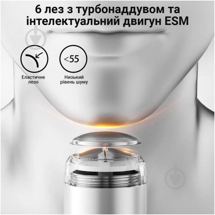 Электробритва Xiaomi X5 Silver U0874727 - фото 2